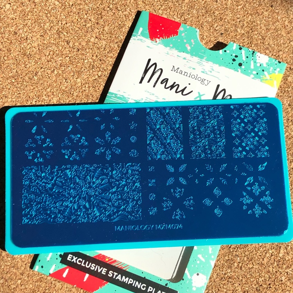 MISPRINT Maniology mail stamping plate. #MXM074 Free with purchase.